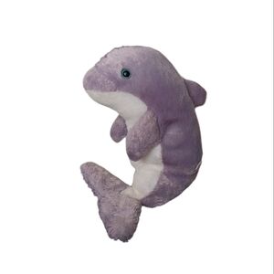 Shark Plush Stuffed Animal Gray and White Small